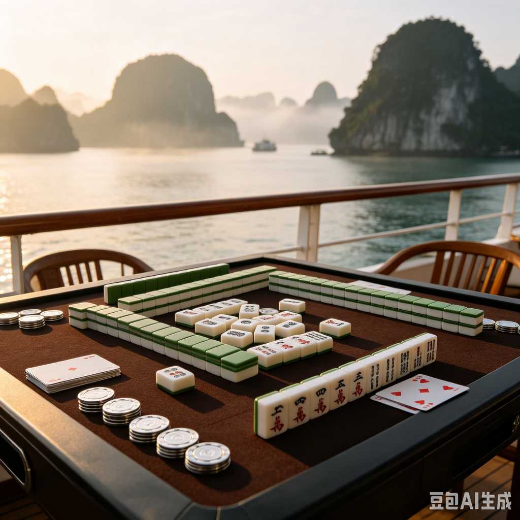 outdoor mahjong game set