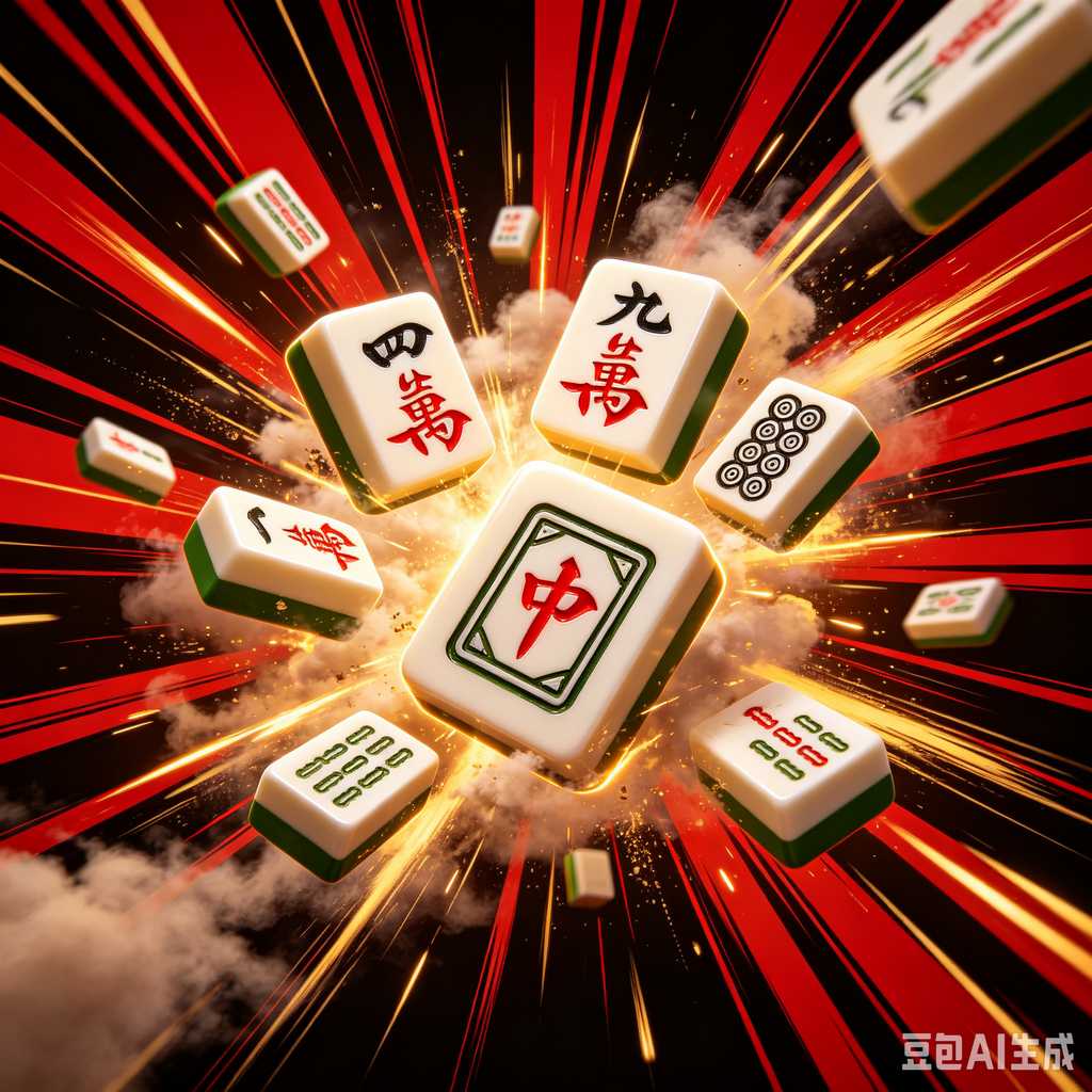 deep print mahjong set